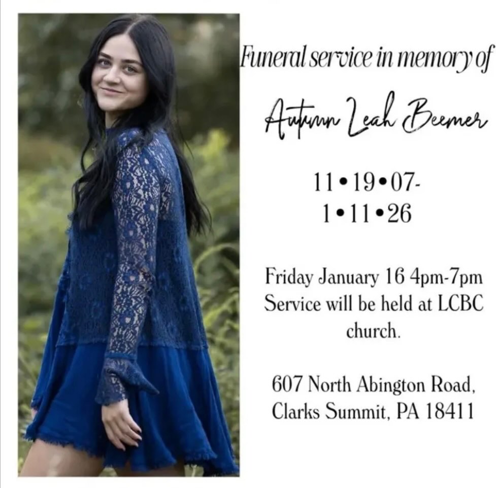 Autumn Leah Beemer Obituary Clark Summit, Pennsylvania Dies Following Car Accident